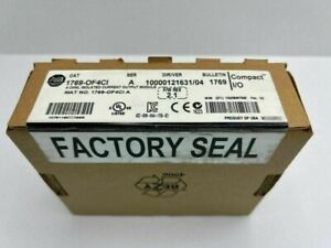 New Factory Sealed AB 1769-OF4CI Ser A CompactLogix Current Module Allen-Bradley - ALLEN-BRADLEY