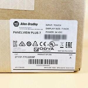 PanelView Plus 7 Terminal 2711P-T7C22D9P Allen Bradley - ALLEN BRADLEY