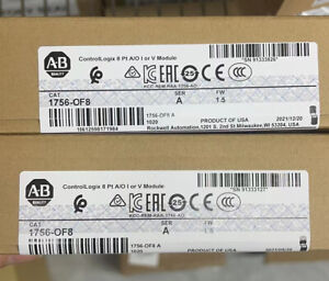 2022 New Allen Bradley 1756OF8 SER A Analog Output Current/Volt Module - ALLEN BRADLEY