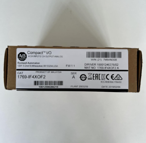 2023 New Sealed AB 1769-IF4XOF2 SER A CompactLogix Module - COMPACTLOGIX