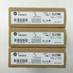AB 1746-OA16 SER D SLC 500 Output Module - NEW FACTORY SEALED