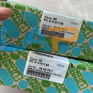 50PCS Box Phoenix PC 4/2-G-7.62 Connector 1804797 - 7.62mm - PHOENIX