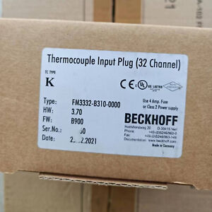 Beckhoff FM3332-B310-0000 Module - 1PC - Industrial Sensor Module - BECKHOFF
