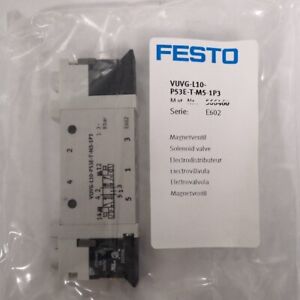 Festo VUVG-L10-P53E-T-M5-1P3 Solenoid Valve - New Model - FESTO