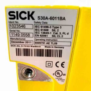 New SICK S3000 SAFETY LASER SCANNER - SICK