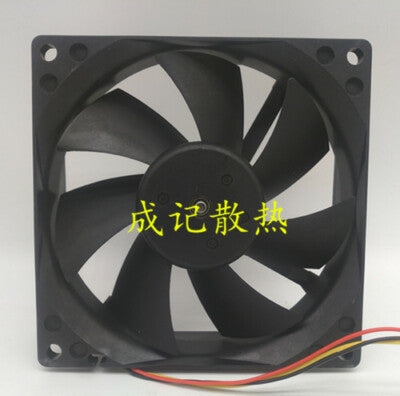 1pcs FBA09A12U 9025 9225 12v 0.55A 3-wire speed server fan