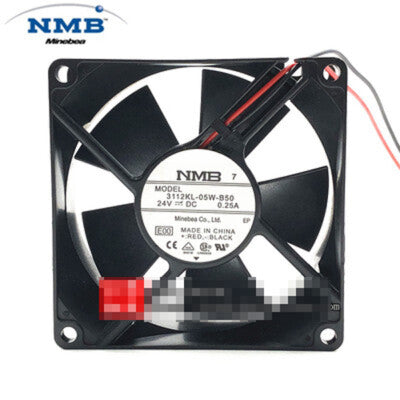 1pcs NMB 3112KL-05W-B50 24V 0.25A 80 * 80 * 32MM axial flow fan