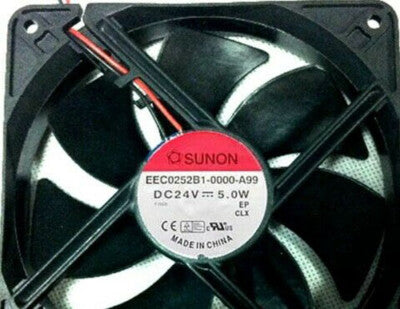 1pcs SUNON EEC0252B1-0000-A99 24V 5.0W 12025 2-wire inverter cooling fan