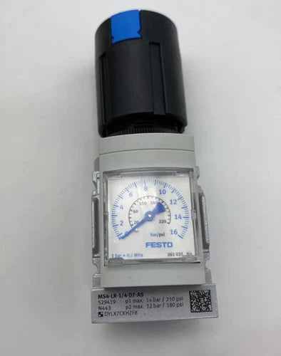 Festo MS4-LR-1/4-D7-AS 529419 Pressure Regulator One Free Shipping