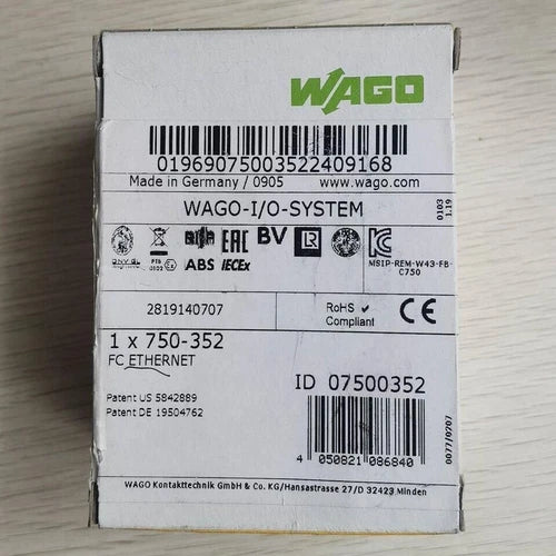 1PC Wago 750-352 PLC Module ping 750352