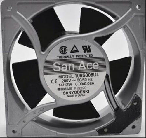 1pcs SANYO 109S008UL 200V 14/12W 12CM 12038 AC cooling fan