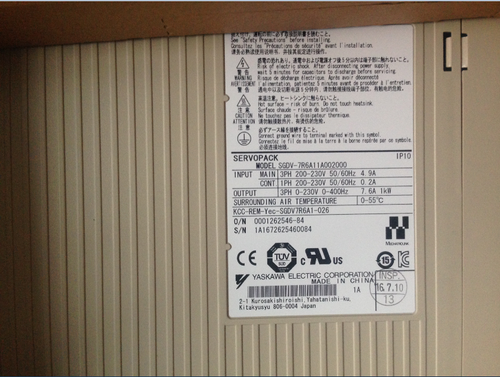 Yaskawa SGDV-7R6A11A002000 Servo Drive 1PC SGDV7R6A11A002000