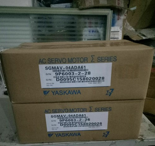 Yaskawa SGMAV-04ADA61 Servo Motor 1PC ping SGMAV04ADA61