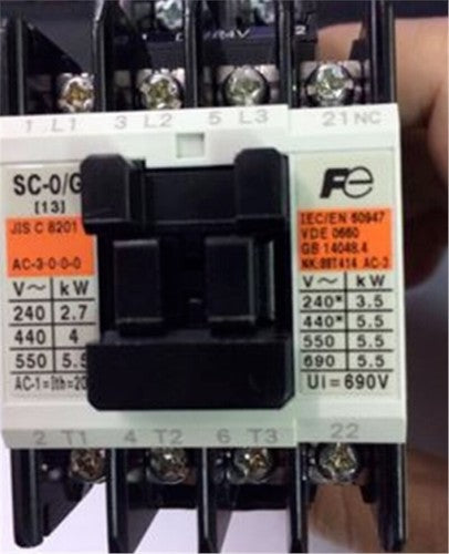 Fuji SC-0/G 24VDC Magnetic Contactor 1PC Free Shipping SC0/G