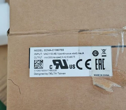 Delta ECMA-C10807SS Servo Motor One ECMAC10807SS ping