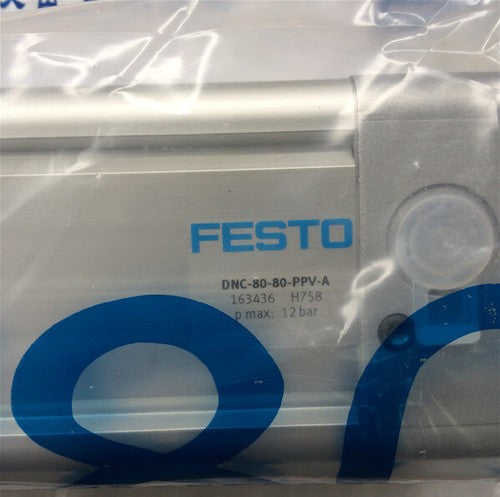 Festo DNC-80-80-PPV-A 163436 Cylinder One Free Shipping DNC8080PPVA