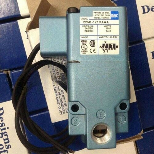 MAC 225B-121CAAA Solenoid Valve One 225B121CAAA ping