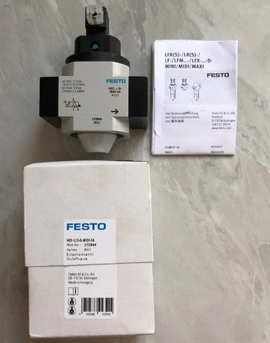Festo HEE-1/2-D-MIDI-24 172944 valve One HEE1/2DMIDI24