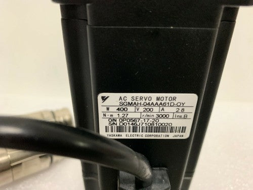 Yaskawa SGMAH-04AAA61D-OY Servo Motor 1PC SGMAH-04AAA61D-0Y