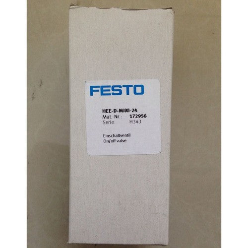 Festo HEE-D-MINI-24 172956 Valve One Free Shipping HEEDMINI24