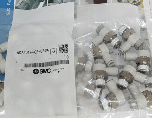 10PCS SMC AS2201F-02-06SA Throttle Valve Free Shipping AS2201F0206SA