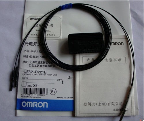 Omron E32-D221B Photoelectric Switch Fiber Unit E32D221B One Free Shipping