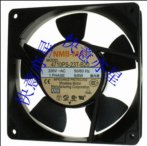1pcs NMB 4710PS-22T-B20 220V 9 / 8W 50 / 60HZ 12025 cooling fan