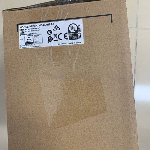 1PC Delta VFD2A7MS43ANSAA Three-phase 380v 0.75kw Vector Control Inverter