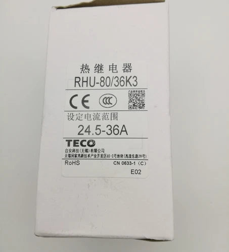 1PC RHU-80/36K3 24.5-36A Thermal overload relay #ke