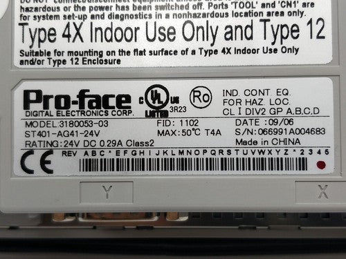 1PC Pro-face ST401-AG41-24V Touch Screen ping