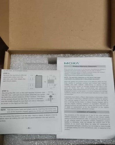 1PC Moxa IMC-101-M-SC Photoelectric Converter ping