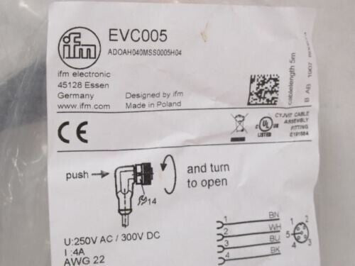 IFM EVC005 Proximity Sensor One Free Shipping