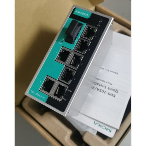 1PC Moxa EDS-208A-S-SC Industrial Ethernet Switch EDS208ASSC