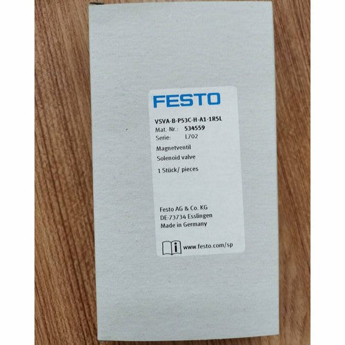 Festo VSVA-B-P53C-H-A1-1R5L 534559 Solenoid Valve One Free Shipping