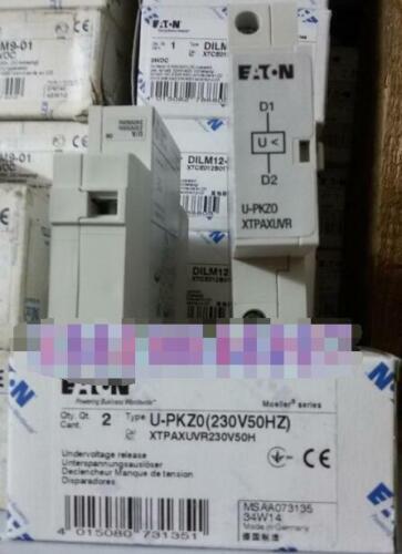 1PCS Eaton Moeller U-PKZ0 XTPAXUVR230V50H Undervoltage Release 230V