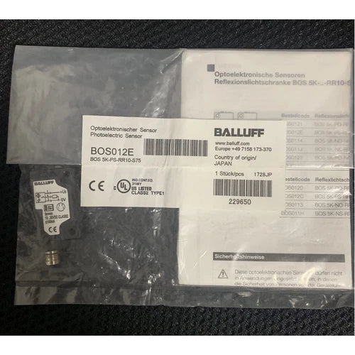 BALLUFF BOS 5K-PS-RR10-S75 proximity sensor One Free Shipping