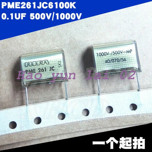 1PC RIFA PME261JC6100KR30 0.1UF 100NF 1000V PME261JC Metal Paper Capacitor #ke