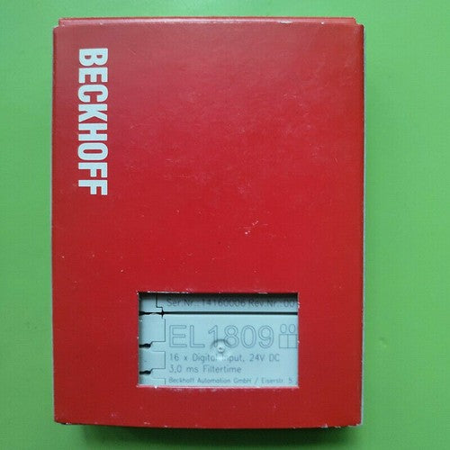 Beckhoff KL1809 PLC Module One ping