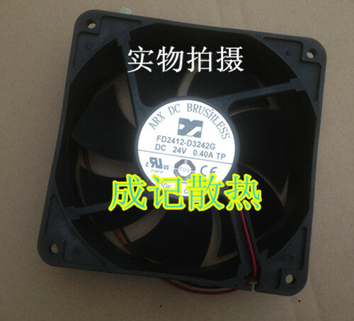 1pcs ARX DC BRUSHLESS FD2412-D3242G 12038 24V 0.4A Fan