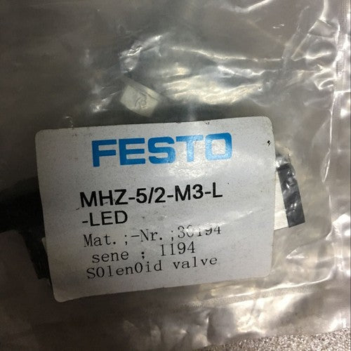 One Festo MZH-5/2-M3-L-LED Solenoid Valve Free Shipping