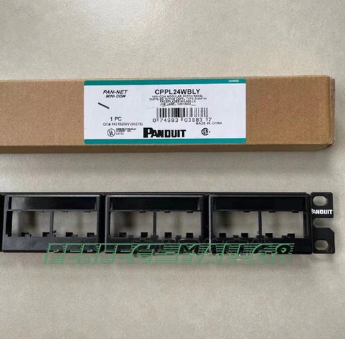 QTY:2 For CPPL24WBLY Mini-Com 24 Port Modular Patch Panel #dr