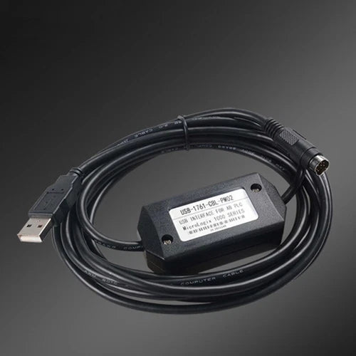 1PC USB-1761-CBL-PM02 Programming Cable For AB Micrologix 1000/1200/1500 Series