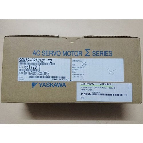 Yaskawa SGMAS-08A2A21-Y2 Servo Motor 1PC ping SGMAS08A2A21Y2
