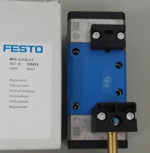 Festo MFH-5/2-D-2-C 151851 Solenoid Valve One Free Shipping MFH52D2C