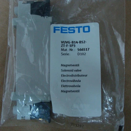 1PC Festo VUVG-B14-B52-ZT-F-1P3 566517 Solenoid Valve Free Shipping
