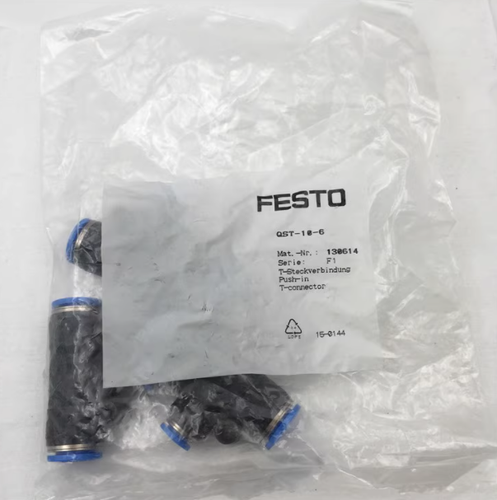 10PCS/1bag Festo QST-10-6 130614 Connector Free Shipping QST106