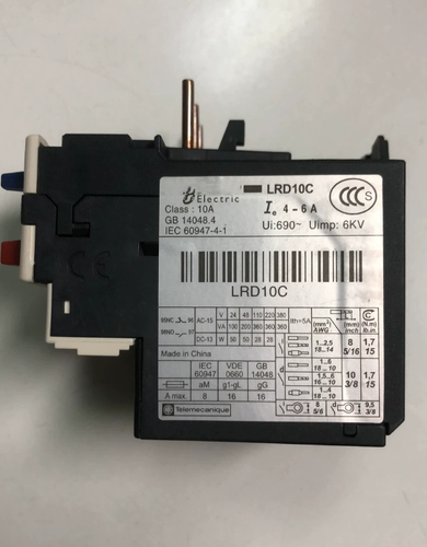 1PC Schneider LRD10C 4-6A Thermal Overload Relay Free Shipping