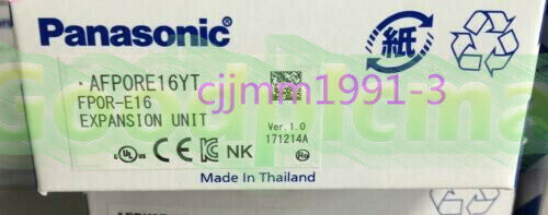 1PC Panasonic EXPANSION UNIT AFP0RE16YT (FP0R-E16)