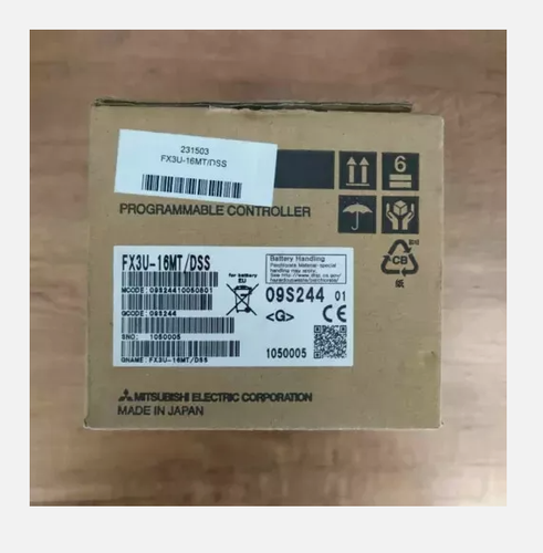 One Mitsubishi FX3U-16MT/DSS Programmable Controller FX3U-16MT-DSS