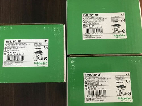 1PC Schneider TM221C16R Programmable Controller ping